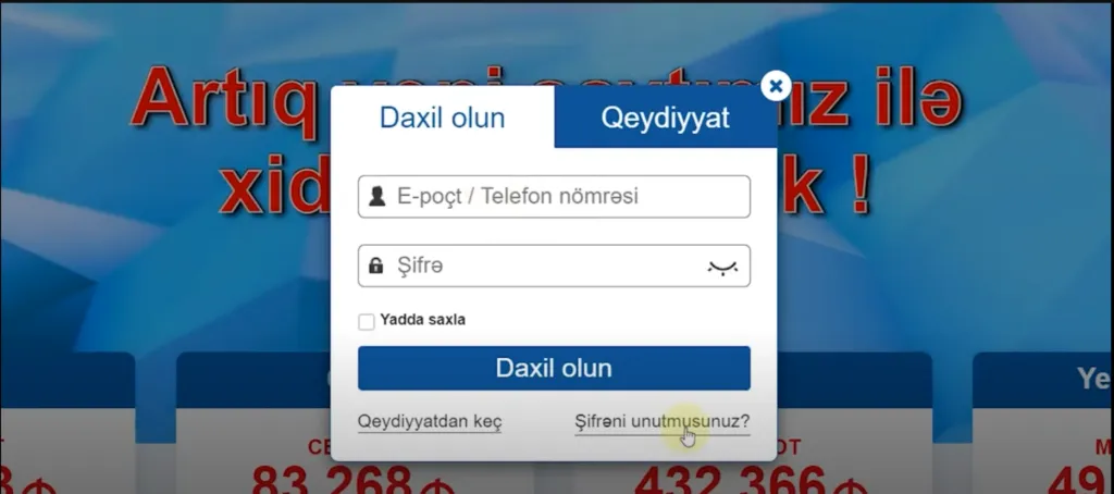 misli.az azerlotereya qeydiyyat